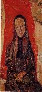Chaim Soutine Portrait of a Widow painting